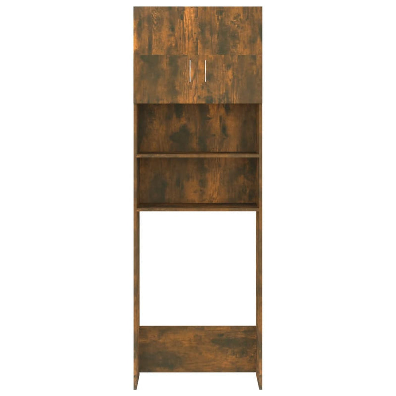 vidaXL Washing Machine Cabinet Grey Sonoma 64x25.5x190 cm