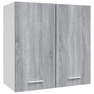 vidaXL Hanging Cabinet Lyon Grey Sonoma 60x31x60 cm Engineered Wood