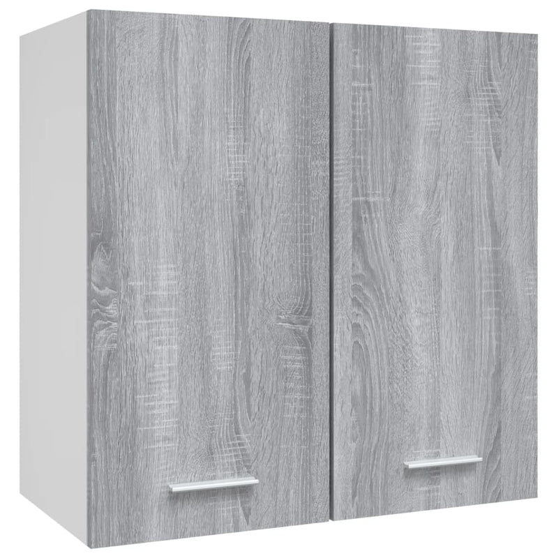 vidaXL Hanging Cabinet Lyon Grey Sonoma 60x31x60 cm Engineered Wood