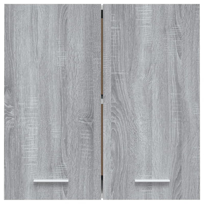 vidaXL Hanging Cabinet Lyon Grey Sonoma 60x31x60 cm Engineered Wood