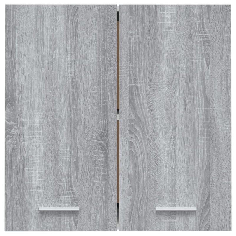 vidaXL Hanging Cabinet Lyon Grey Sonoma 60x31x60 cm Engineered Wood