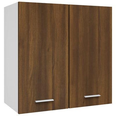 vidaXL Hanging Cabinet Lyon Grey Sonoma 60x31x60 cm Engineered Wood