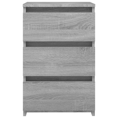 vidaXL Bed Cabinets 2 pcs  Grey Sonoma 40x35x62.5 cm Engineered Wood