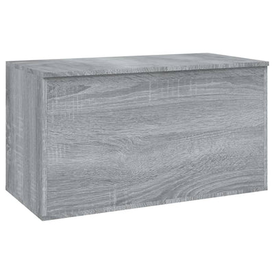 vidaXL Storage Chest Grey Sonoma 84x42x46 cm Engineered Wood