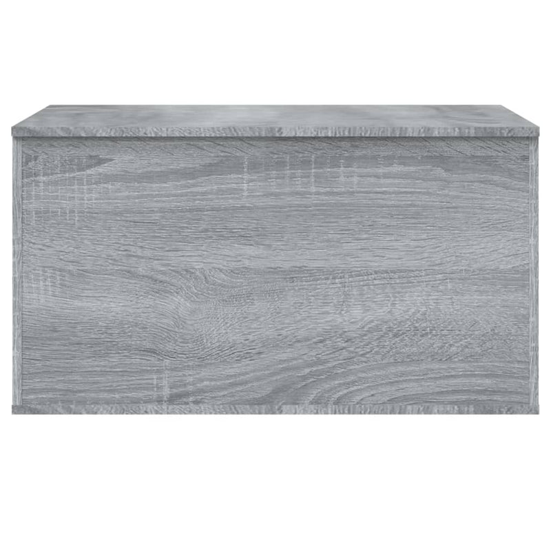 vidaXL Storage Chest Grey Sonoma 84x42x46 cm Engineered Wood