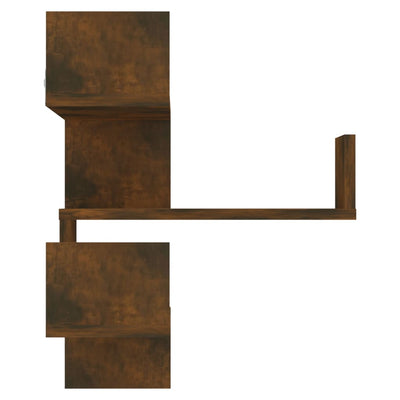 vidaXL Wall Corner Shelves 2 pcs Grey Sonoma 40x40x50 cm Engineered Wood