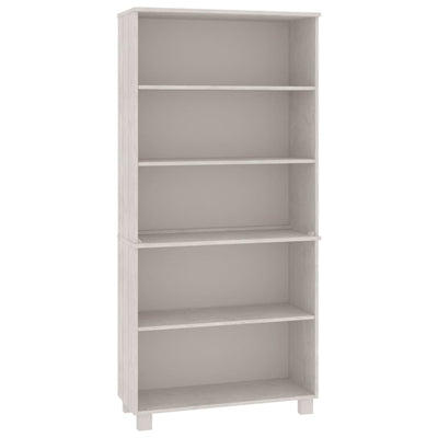 vidaXL Highboard "HAMAR" Solid Wood Pine Dark Grey