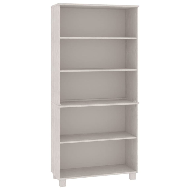 vidaXL Highboard "HAMAR" Solid Wood Pine Dark Grey