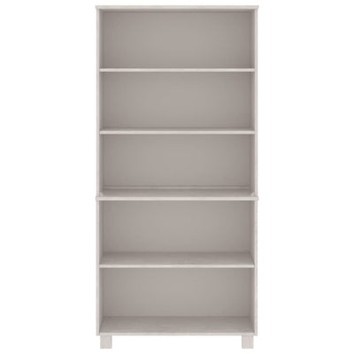 vidaXL Highboard "HAMAR" Solid Wood Pine Dark Grey
