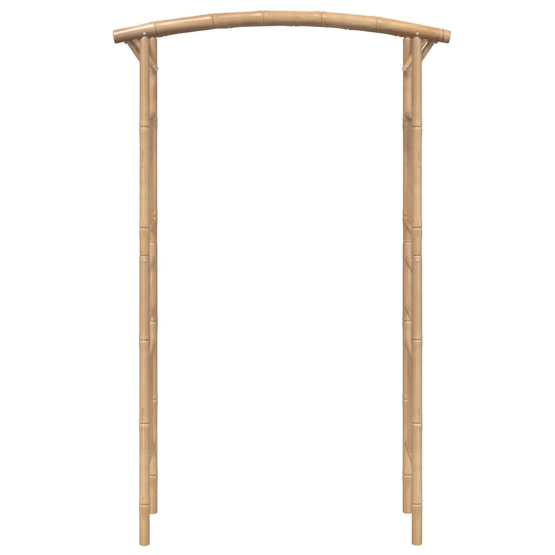 vidaXL Rose Arch Bamboo 118x40x187 cm