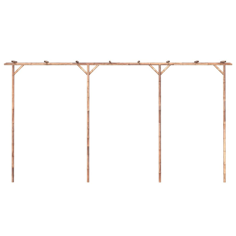 vidaXL Pergola Bamboo 385x40x205 cm