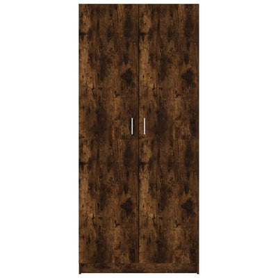 vidaXL Wardrobe Grey Sonoma 80x52x180 cm Engineered Wood