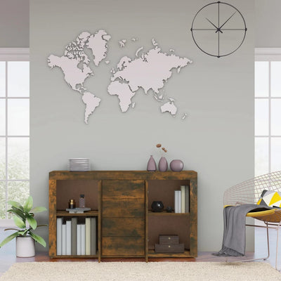 vidaXL Sideboard Grey Sonoma 120x36x69 cm Engineered Wood