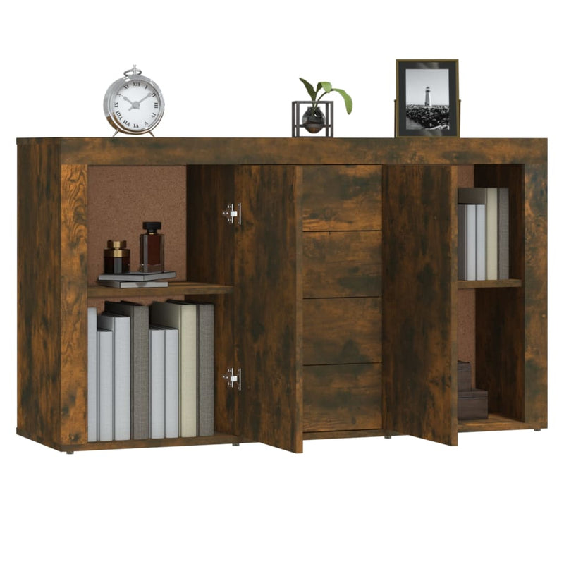 vidaXL Sideboard Grey Sonoma 120x36x69 cm Engineered Wood