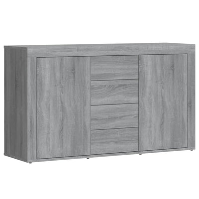 vidaXL Sideboard Grey Sonoma 120x36x69 cm Engineered Wood