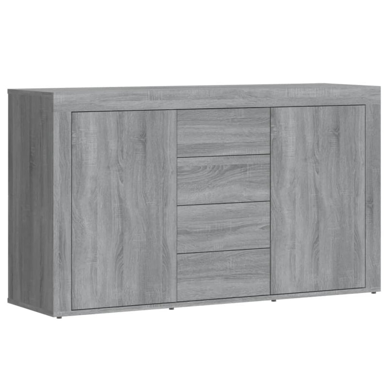 vidaXL Sideboard Grey Sonoma 120x36x69 cm Engineered Wood