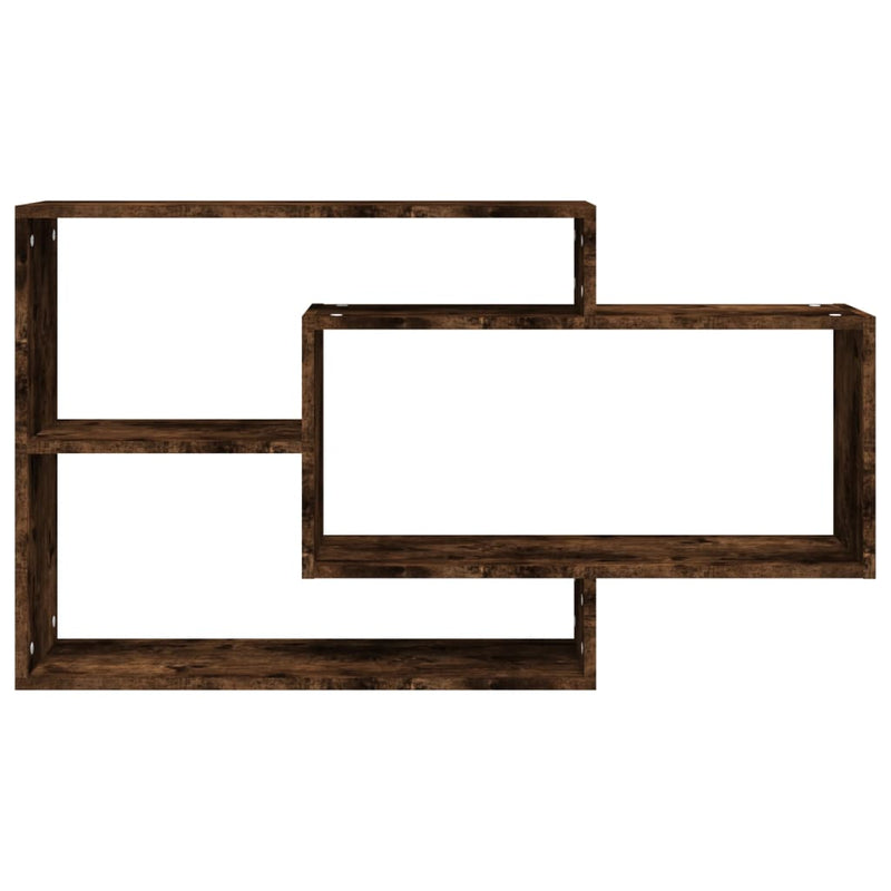 vidaXL Wall Shelf Grey Sonoma 104x20x58.5 cm Engineered Wood