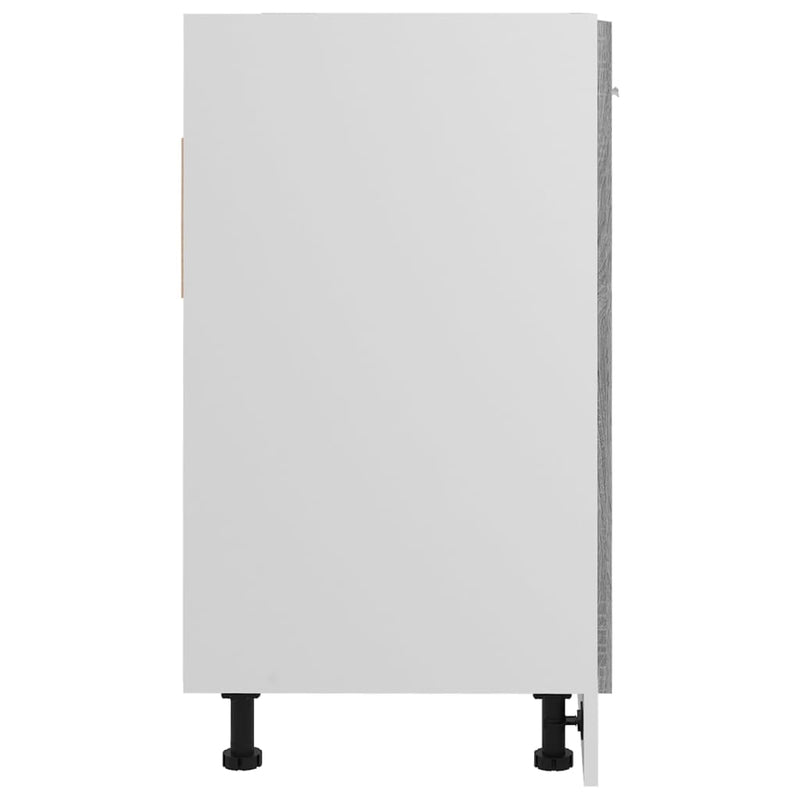 vidaXL Sink Bottom Cabinet Lyon Grey Sonoma 80x46x81.5 cm Engineered Wood