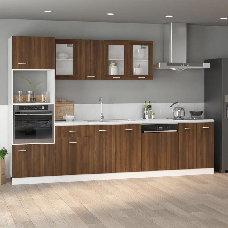 vidaXL Sink Bottom Cabinet Lyon Grey Sonoma 80x46x81.5 cm Engineered Wood