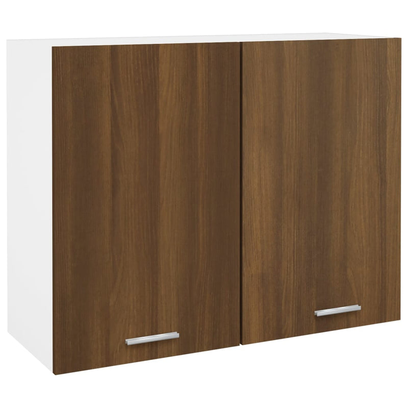 vidaXL Hanging Cabinet Lyon Grey Sonoma 80x31x60 cm Engineered Wood
