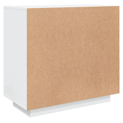 vidaXL Sideboard Black 80x40x75 cm Engineered Wood