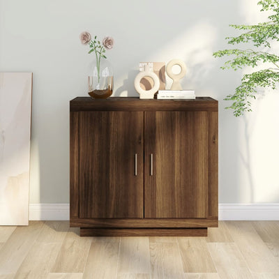 vidaXL Sideboard Grey Sonoma 80x40x75 cm Engineered Wood