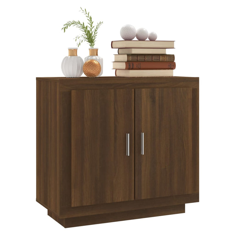 vidaXL Sideboard Grey Sonoma 80x40x75 cm Engineered Wood