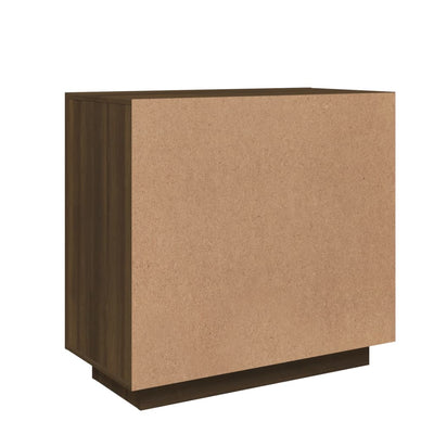 vidaXL Sideboard Grey Sonoma 80x40x75 cm Engineered Wood