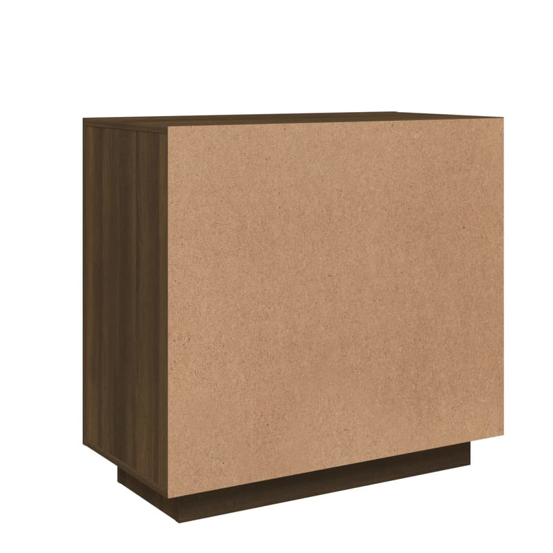 vidaXL Sideboard Grey Sonoma 80x40x75 cm Engineered Wood