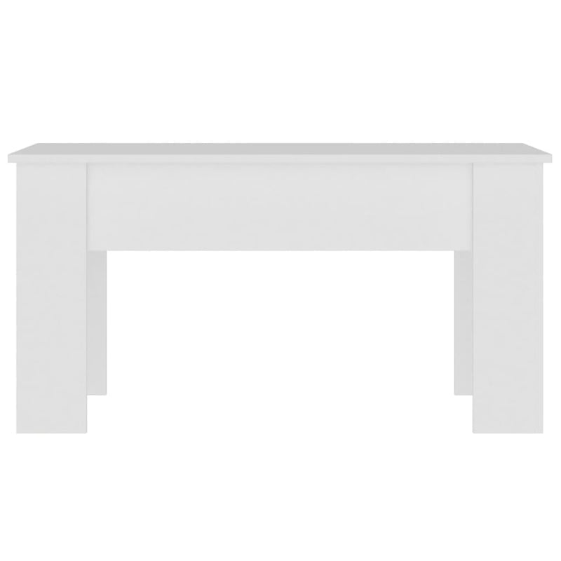 vidaXL Coffee Table Black 101x49x52 cm Engineered Wood