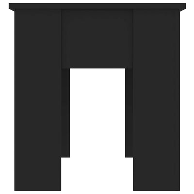 vidaXL Coffee Table Black 101x49x52 cm Engineered Wood