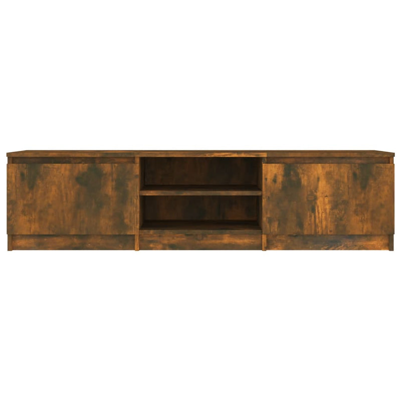 vidaXL TV Cabinet Grey Sonoma 140x40x35.5 cm Engineered Wood