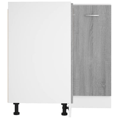 vidaXL Kitchen Cabinet Lyon Grey Sonoma 75.5x75.5x81.5 cm Engineered Wood