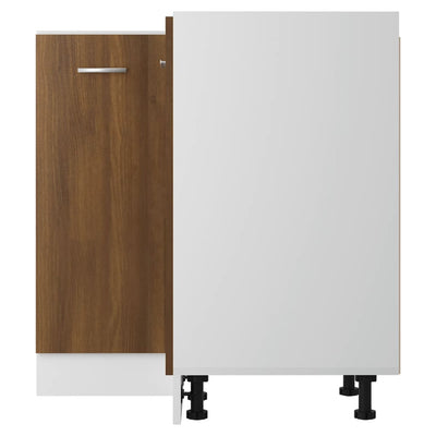 vidaXL Kitchen Cabinet Lyon Grey Sonoma 75.5x75.5x81.5 cm Engineered Wood