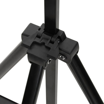 vidaXL Adjustable Display Easel Black Metal