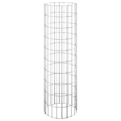 vidaXL Circular Gabion Raised Beds 4 pcs Ø30x50/100/150/200 cm