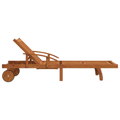 vidaXL Sun Loungers 2 pcs Solid Wood Acacia