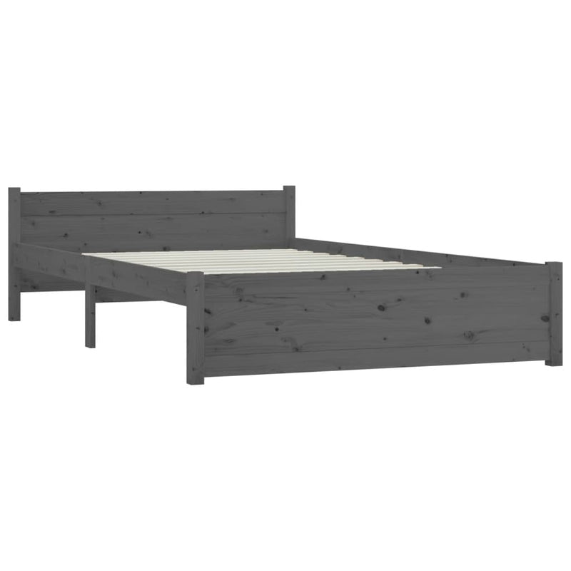 vidaXL Bed Frame without Mattress with Drawers Black 150x200 cm