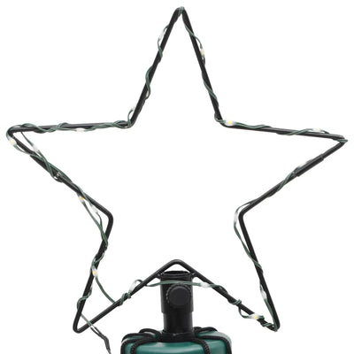 vidaXL Christmas Cone Tree Warm White 108 LEDs 70x180 cm