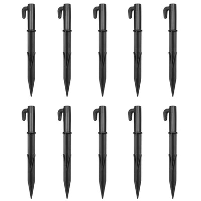 vidaXL Christmas Tree with Spike Cold White 310 LEDs 300 cm