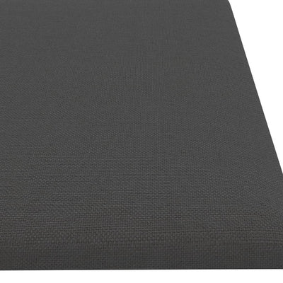 vidaXL Wall Panels 12 pcs Dark Grey 60x30 cm Fabric 2.16 m²
