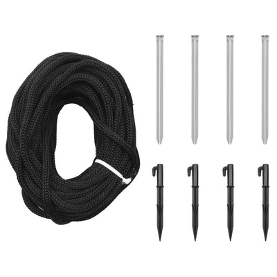 vidaXL Christmas Cone Tree Warm White 732 LEDs 160x500 cm