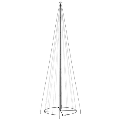 vidaXL Christmas Cone Tree Warm White 3000 LEDs 230x800 cm