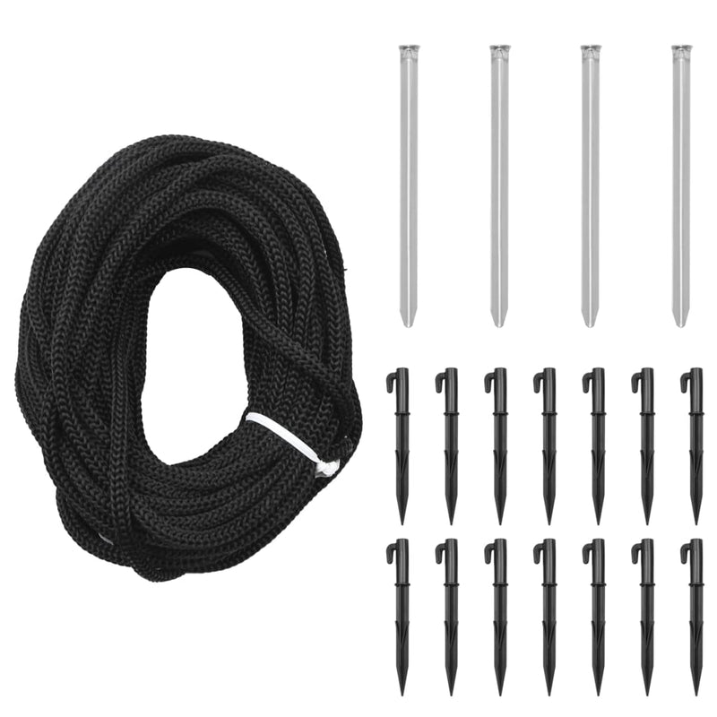 vidaXL Christmas Tree with Spike Colourful 1134 LEDs 800 cm