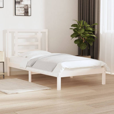vidaXL Bed Frame without Mattress 90x190 cm Solid Wood Pine