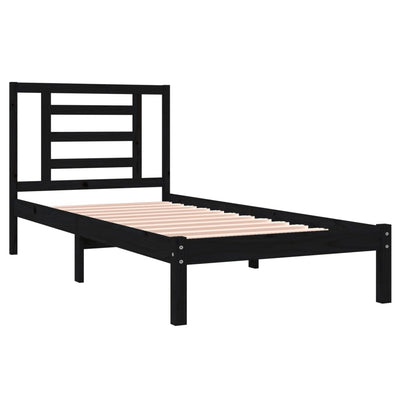vidaXL Bed Frame without Mattress 90x190 cm Solid Wood Pine