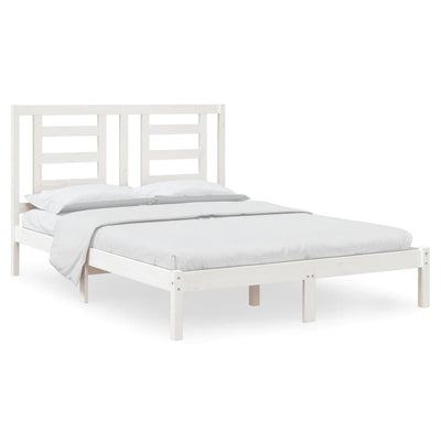vidaXL Bed Frame without Mattress 150x200 cm Solid Wood Pine