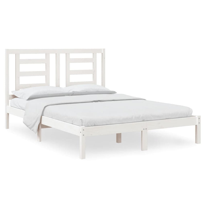 vidaXL Bed Frame without Mattress 150x200 cm Solid Wood Pine