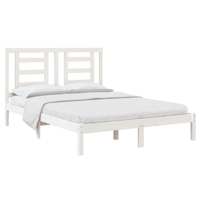 vidaXL Bed Frame without Mattress 150x200 cm Solid Wood Pine