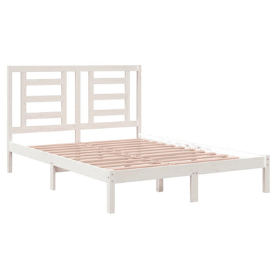 vidaXL Bed Frame without Mattress 150x200 cm Solid Wood Pine